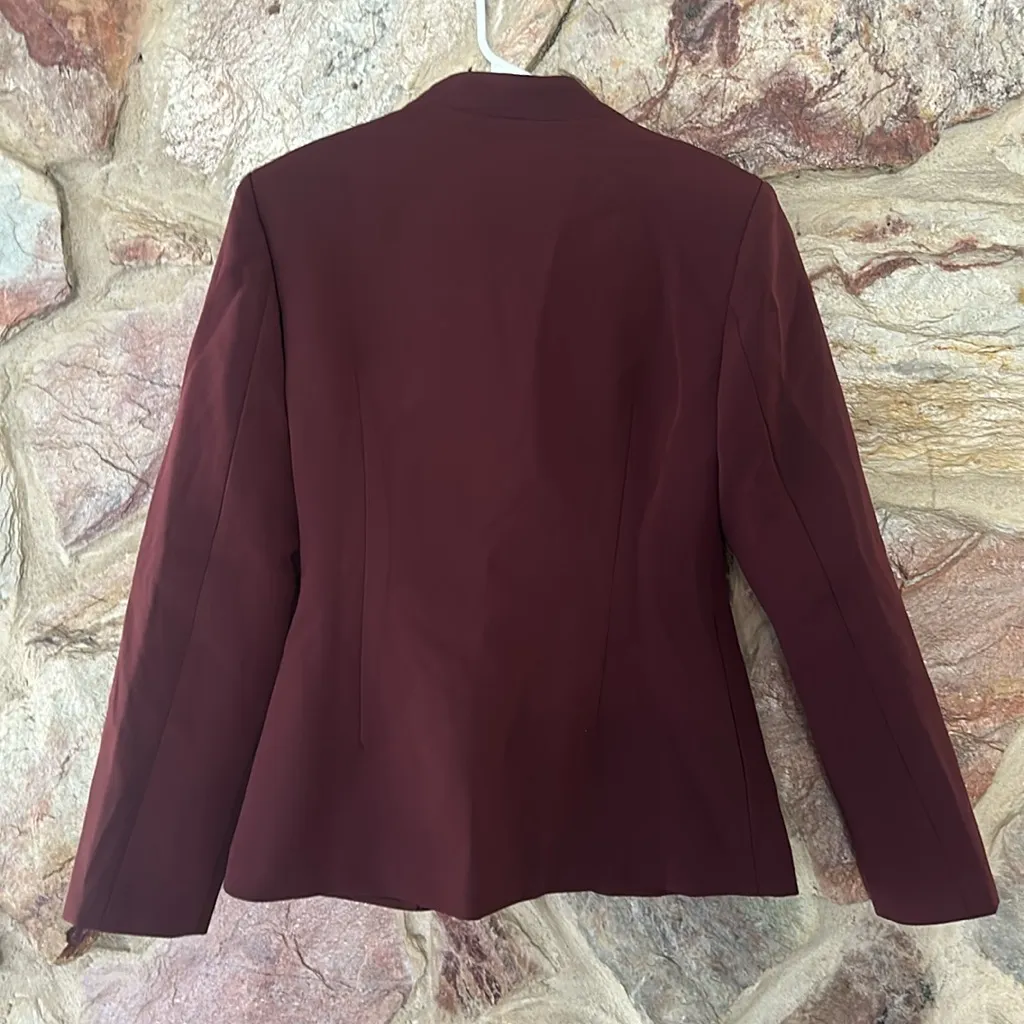 Commense Metal Decor Piping Blazer size M Purple Size M - Image 5