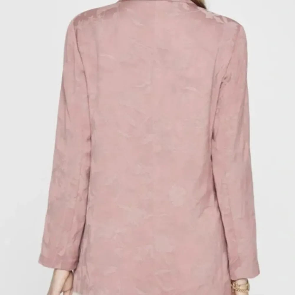 NWT Club Monaco Soft Jacquard Blazer in Rose - Image 2