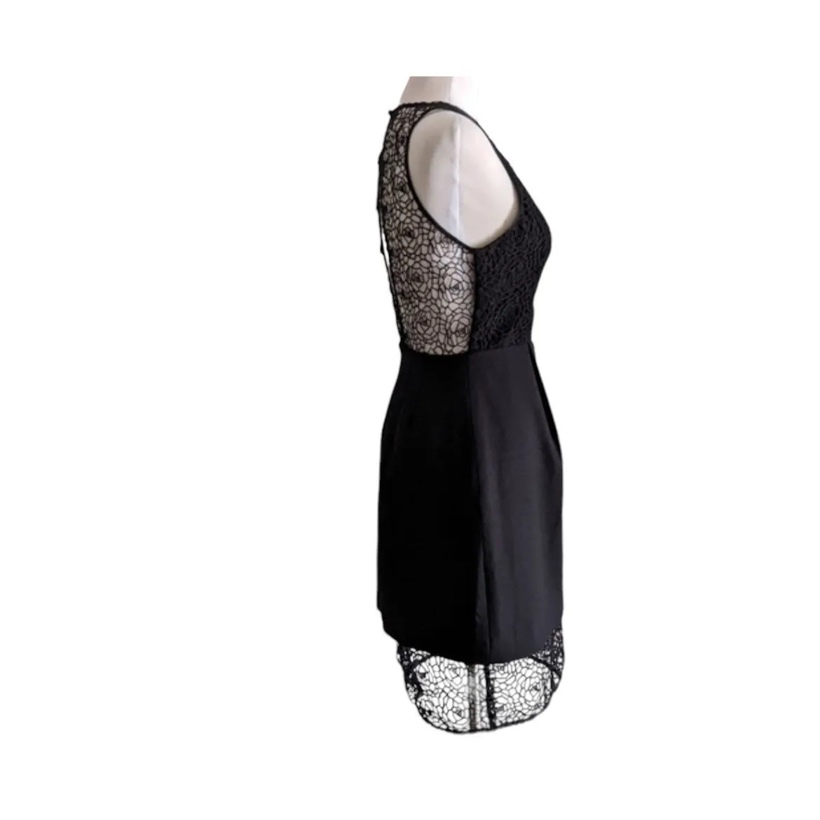 Keepsake The Label Reunion Lace LBD Black Dress NWT Medium Holiday Party - Image 6