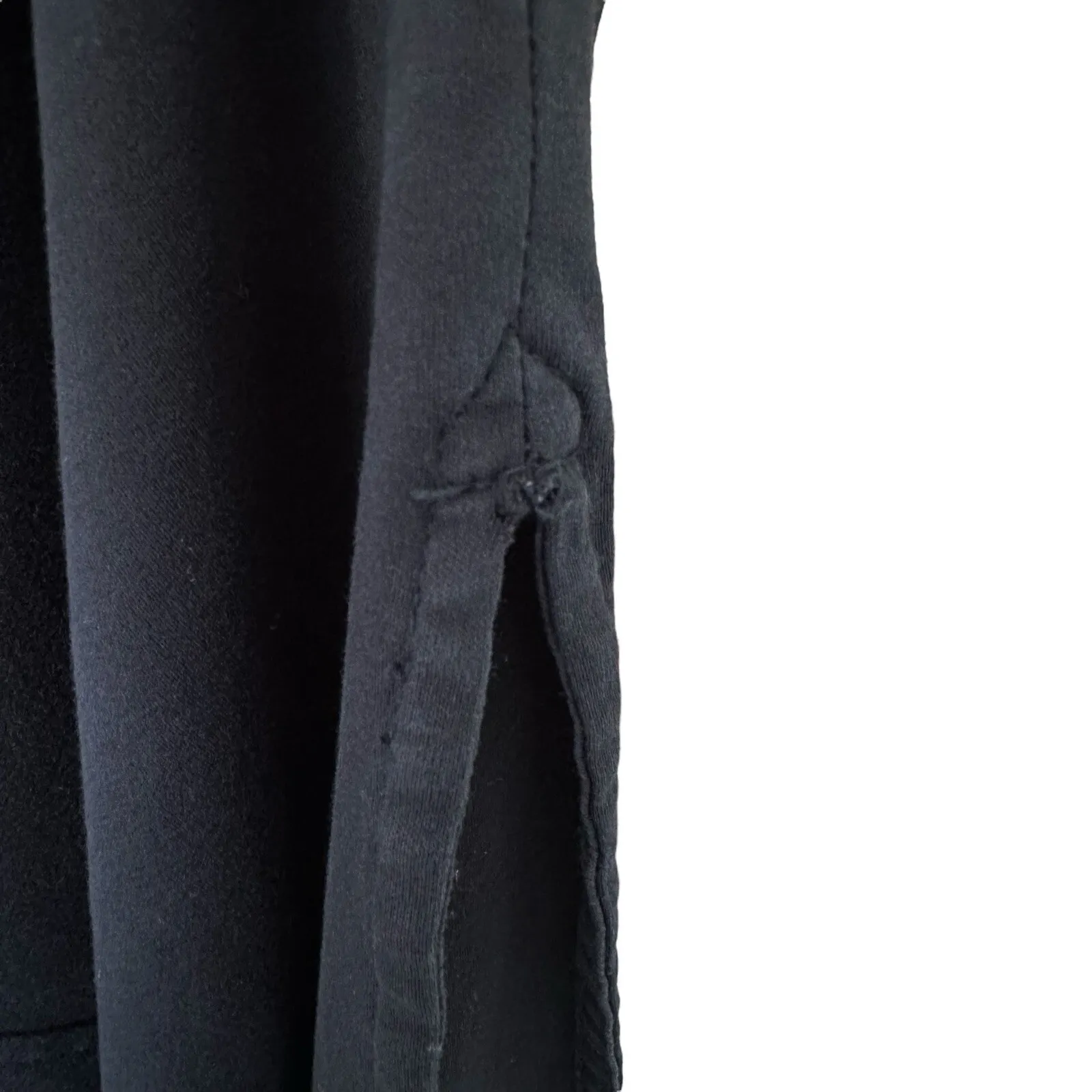 Everlane Womens Size Large The‎ Long Weekend Cotton Tank Dress Side Slit Black - Image 5