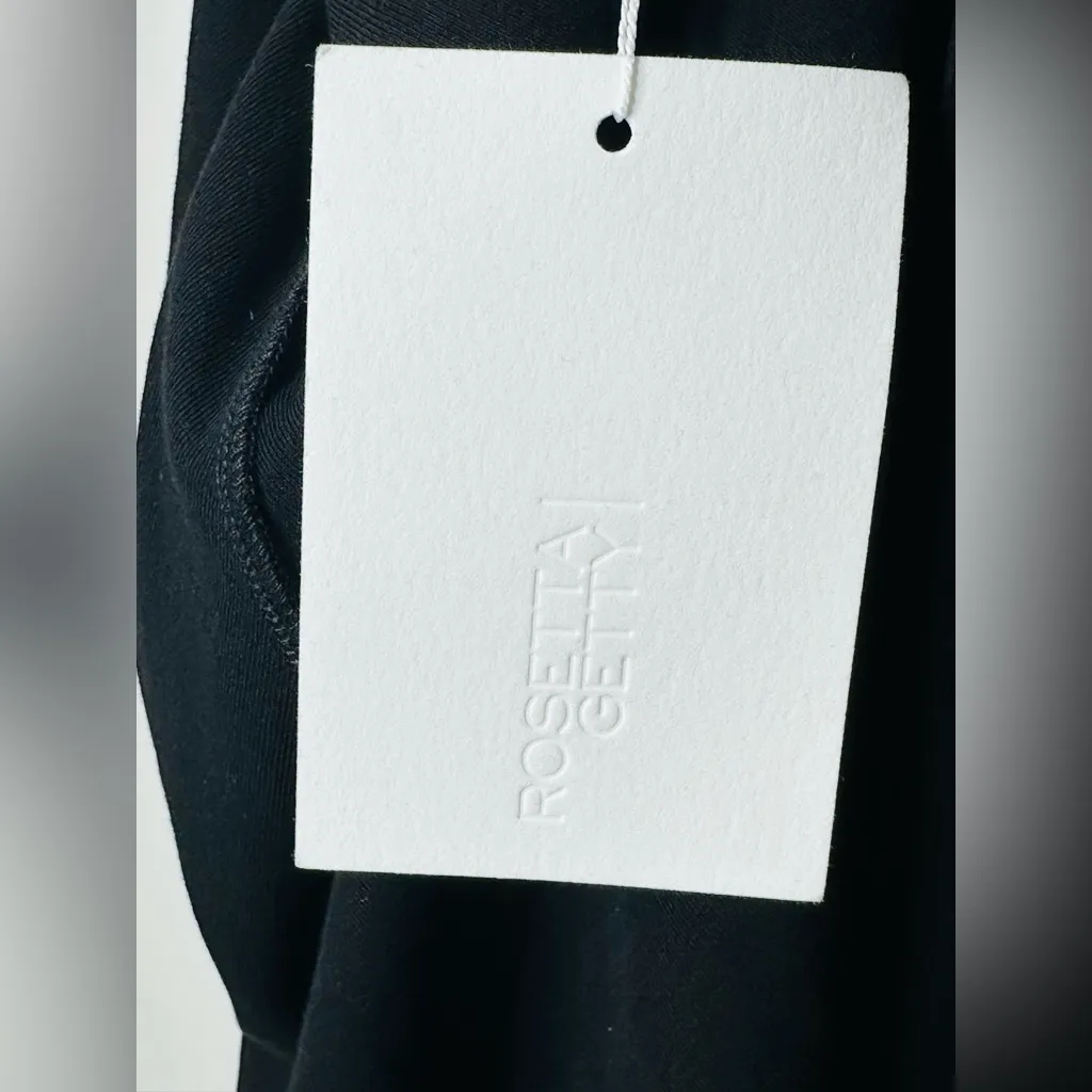 Rosetta Getty Black Midi T - Image 10