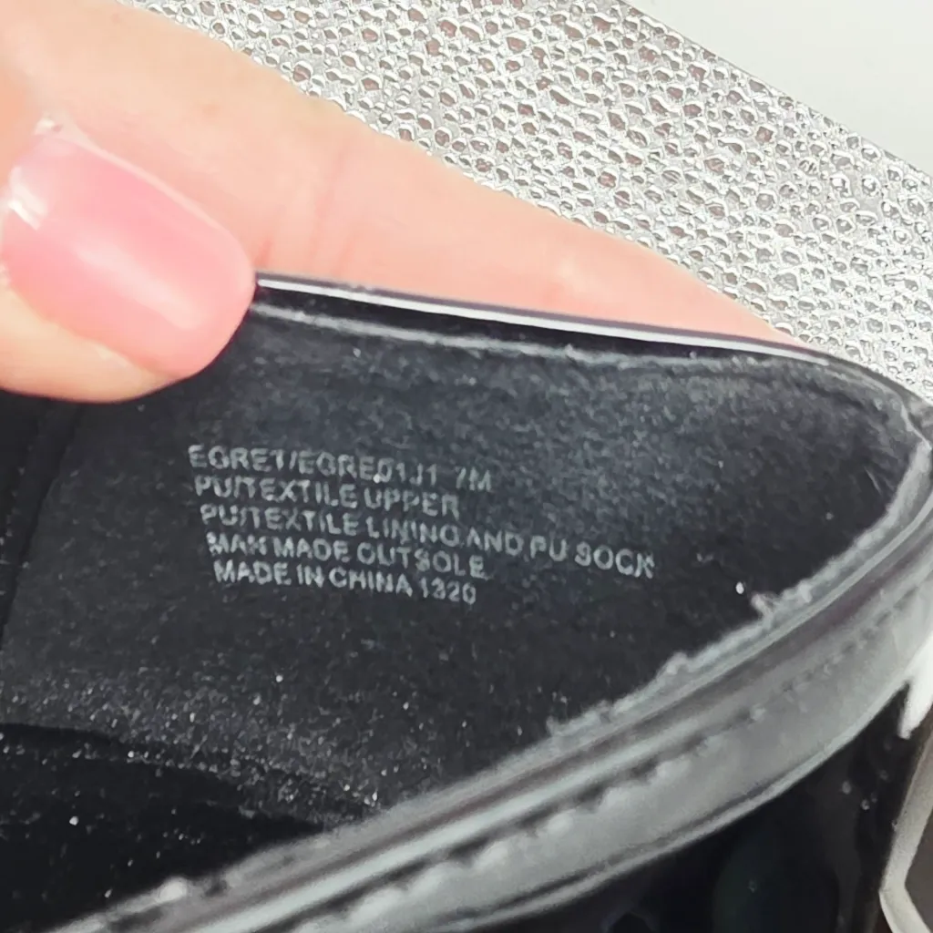 Madden Girls Shoes 7 Black Egret Casual Mary Jane Flats Bow Detail Ballet Core - Image 11