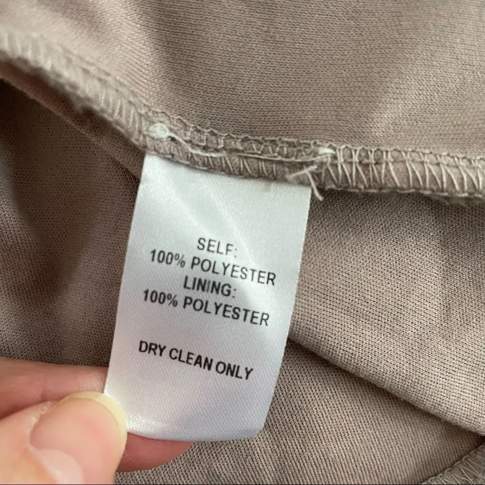 LuLu’s Air of Romance Dusty Lavendar Taupe Maxi Dress S - Image 10