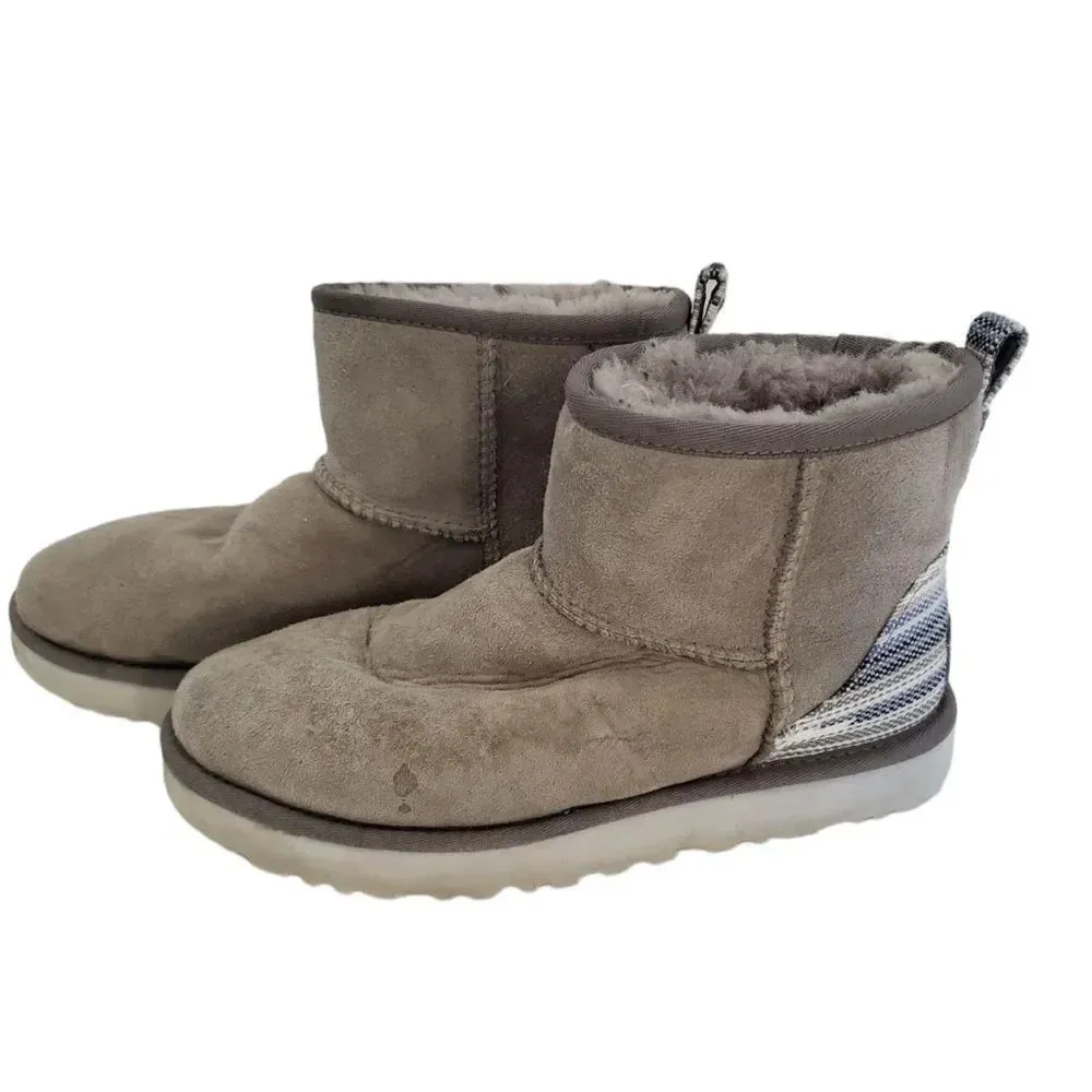 UGG  CLASS MINI SERAPE Seal 1010261-SEL Size‎ 6 - Image 4