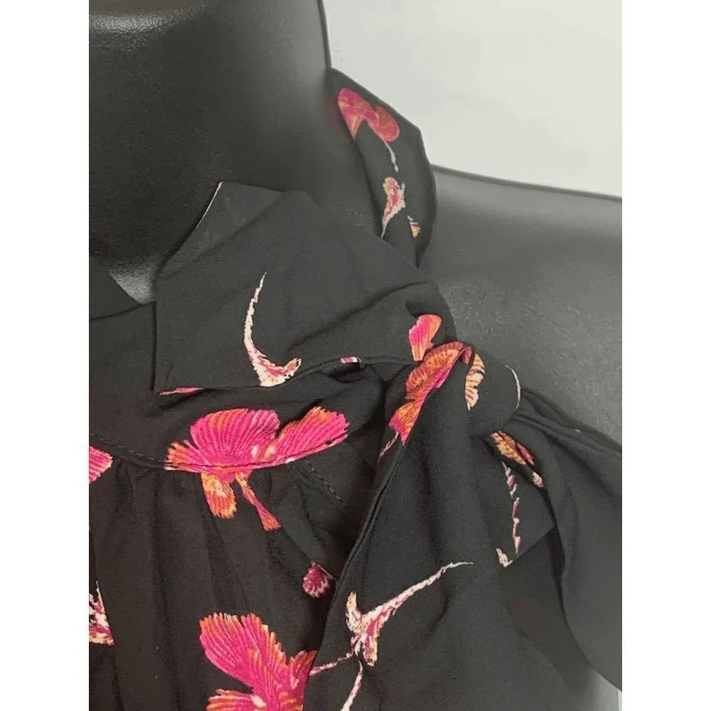 Paper Crane  Floral Halter Top Size Small - Image 7