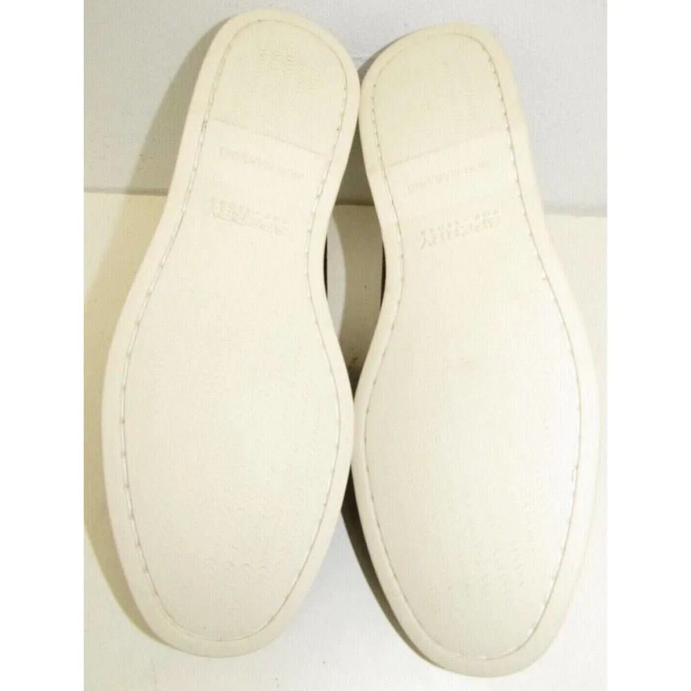 Womens Sperry Top-Sider Authentic Original A/O 2-Eye Black Leather Boat Shoes 10 - Image 5