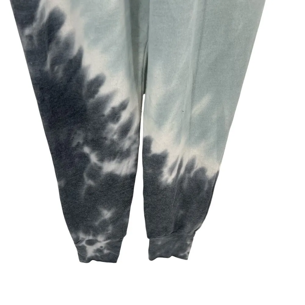 Young Fabulous & Broke‎ Eberhart Tie-Dye Jumpsuit Blue Cream Size Small - Image 8