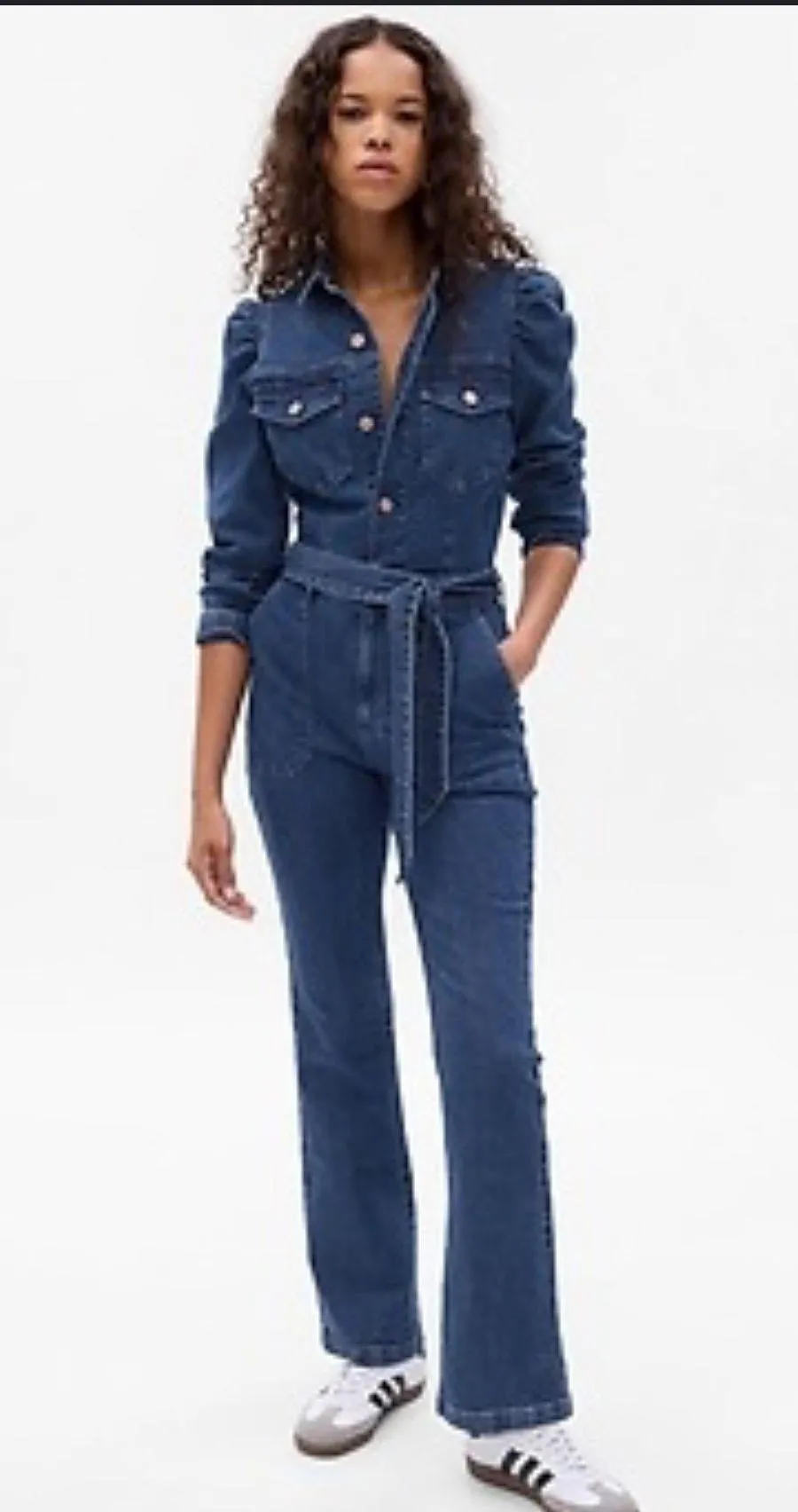 Denim Jumpsuit - Image 2