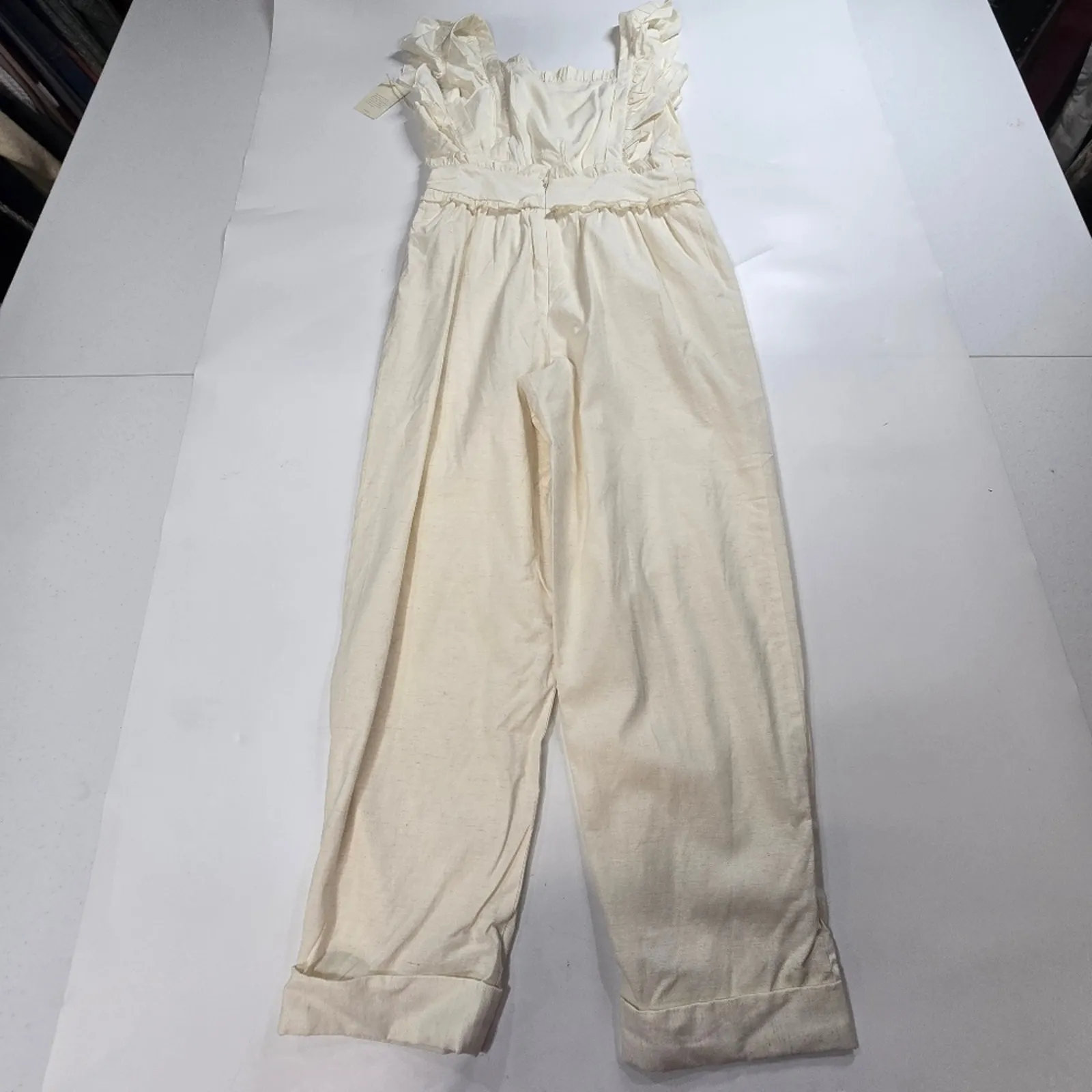 Tularosa Ames Jumpsuit in Ivory Large - Image 14