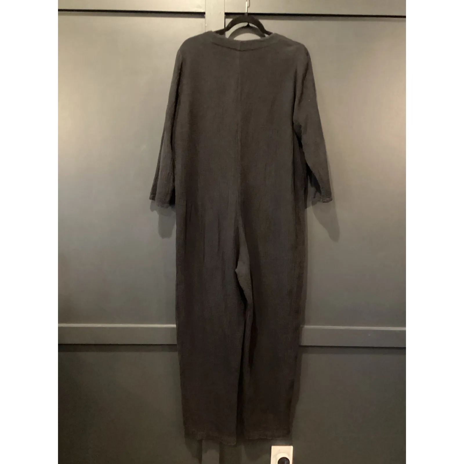 RACHEL PALLY cotton gauze troy lounge jumpsuit L - Image 4