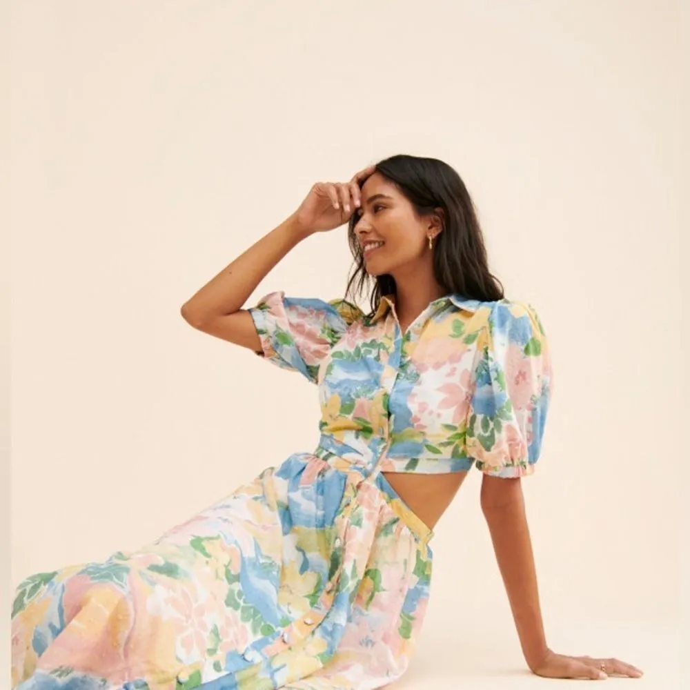 GIRL IN THE SUN KYLO MAXI DRESS - Image 4