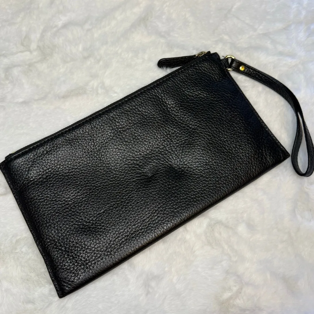 Michael Kors Black Wristlet with Card Slots - Image 2