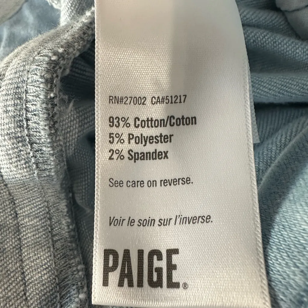 PAIGE x Anthropologie Harper Ankle Wide-Leg Jumpsuit New! - Image 11