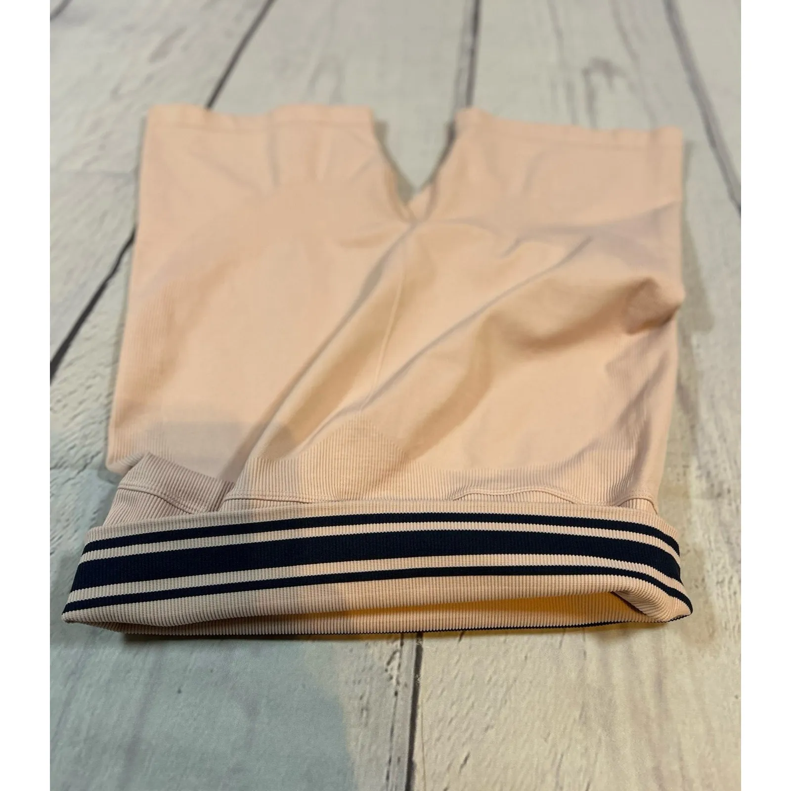 Victoria's Secret PINK Womens Seamless Foldover Bike Shorts Pink L - Image 4