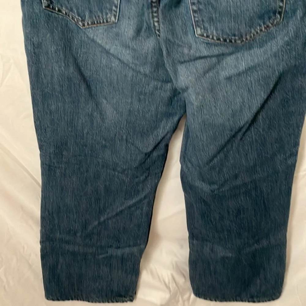 Eddie Bauer : Red Flannel Lined- 100% cotton- Relaxed Jeans- 10 - Image 14