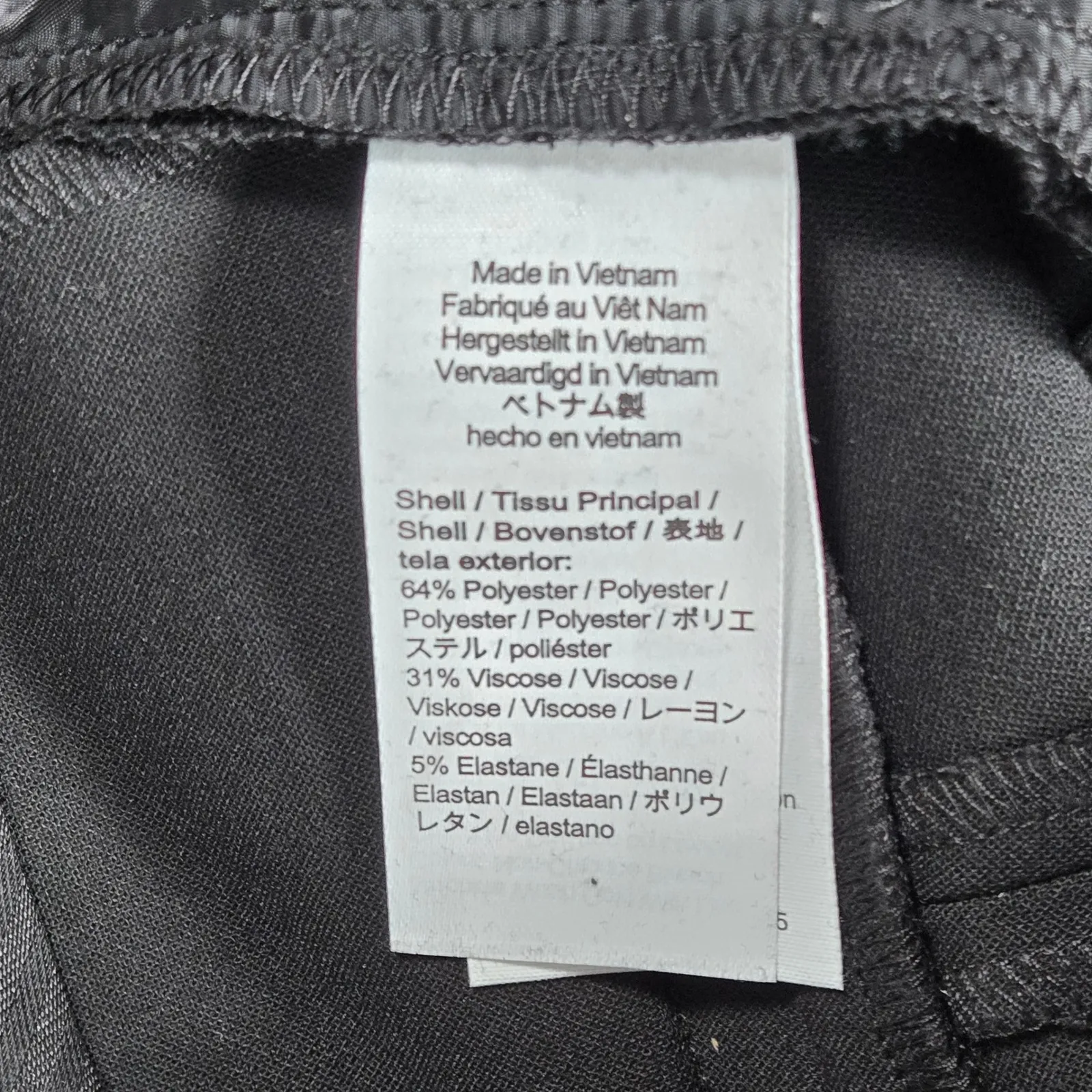 J. Crew Black High-rise Cameron pant four-season stretch 6 H6573 Tailored Career - Image 7