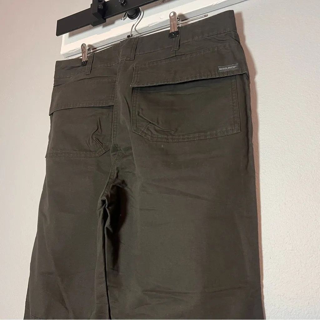 Woolrich Pants Cinder Size 12 Gray Grey Women’s Cotton Hiking Outdoor High Rise - Image 6