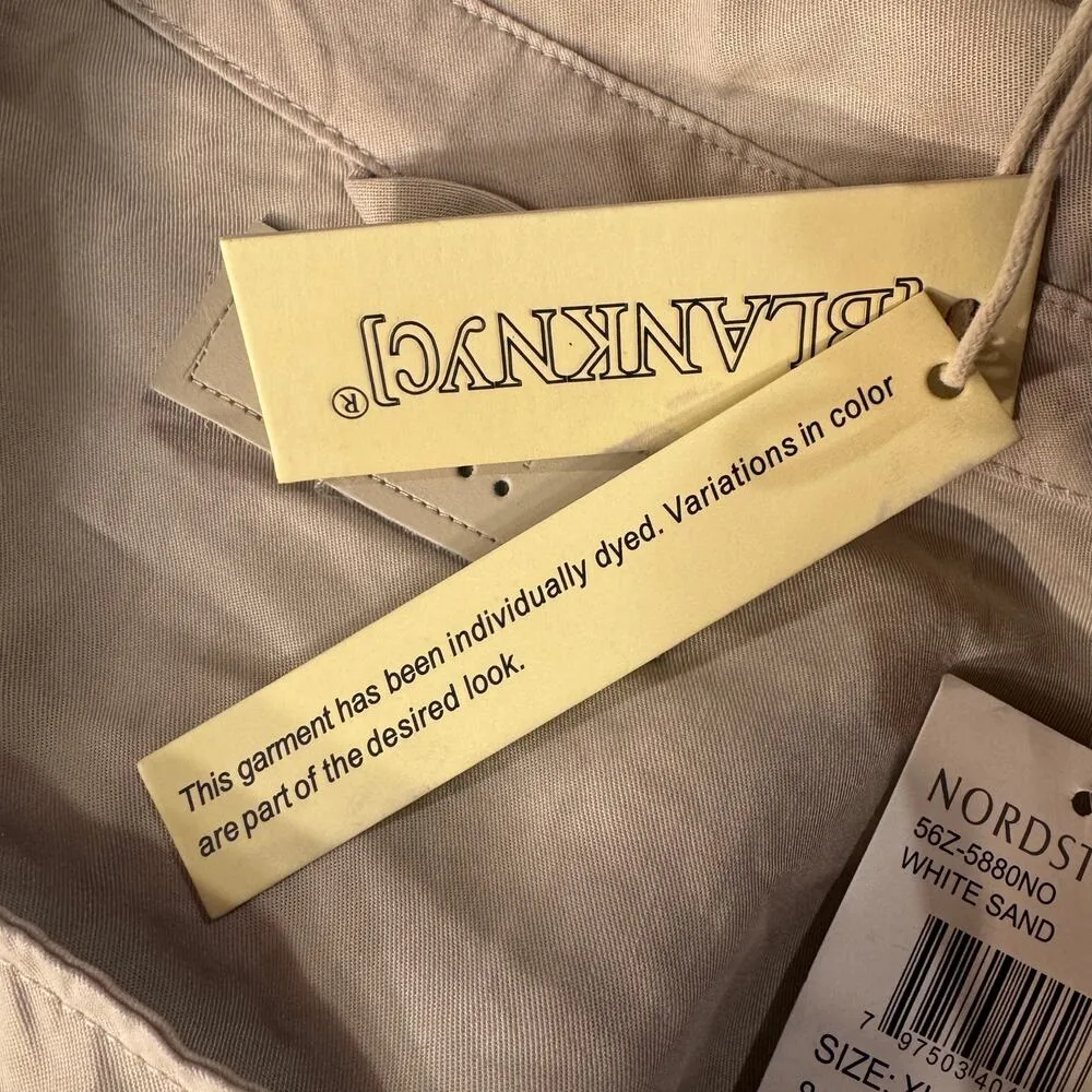 BLANKNYC Anthropologie X-Large Breezy Moto Jacket Full-Zip Pockets Long Sleeves - Image 11