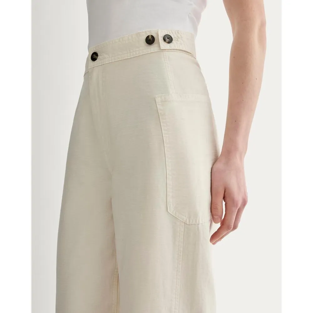 $128 New Everlane The Fatigue Barrel Pant - Birch - 2 - Image 4
