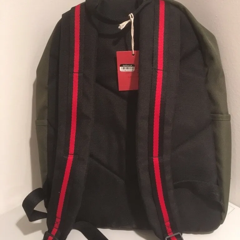 Olive Green Backpack - Image 2