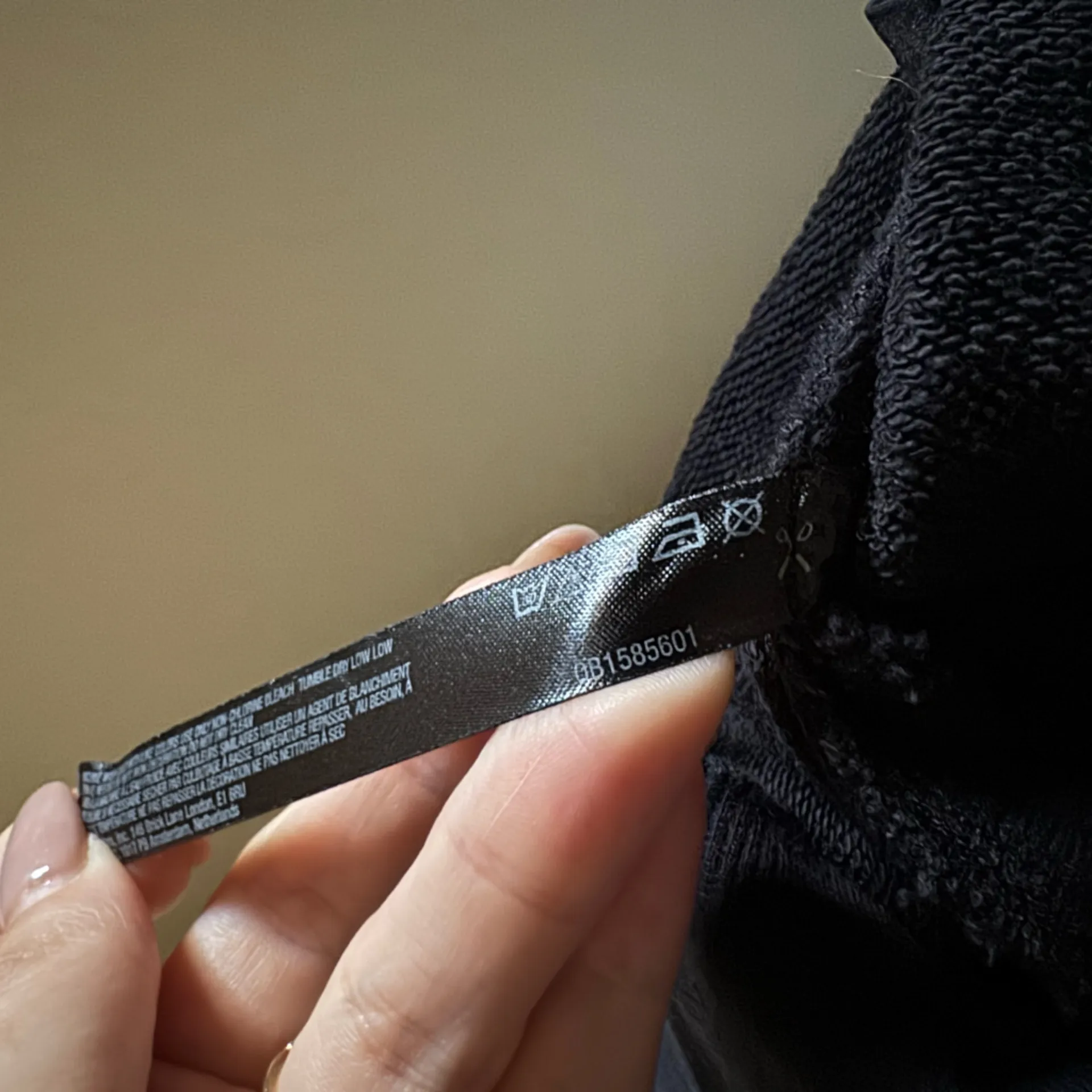 Free People Movement Venture Half Zip Pullover Size Small Oversized Black - Image 8