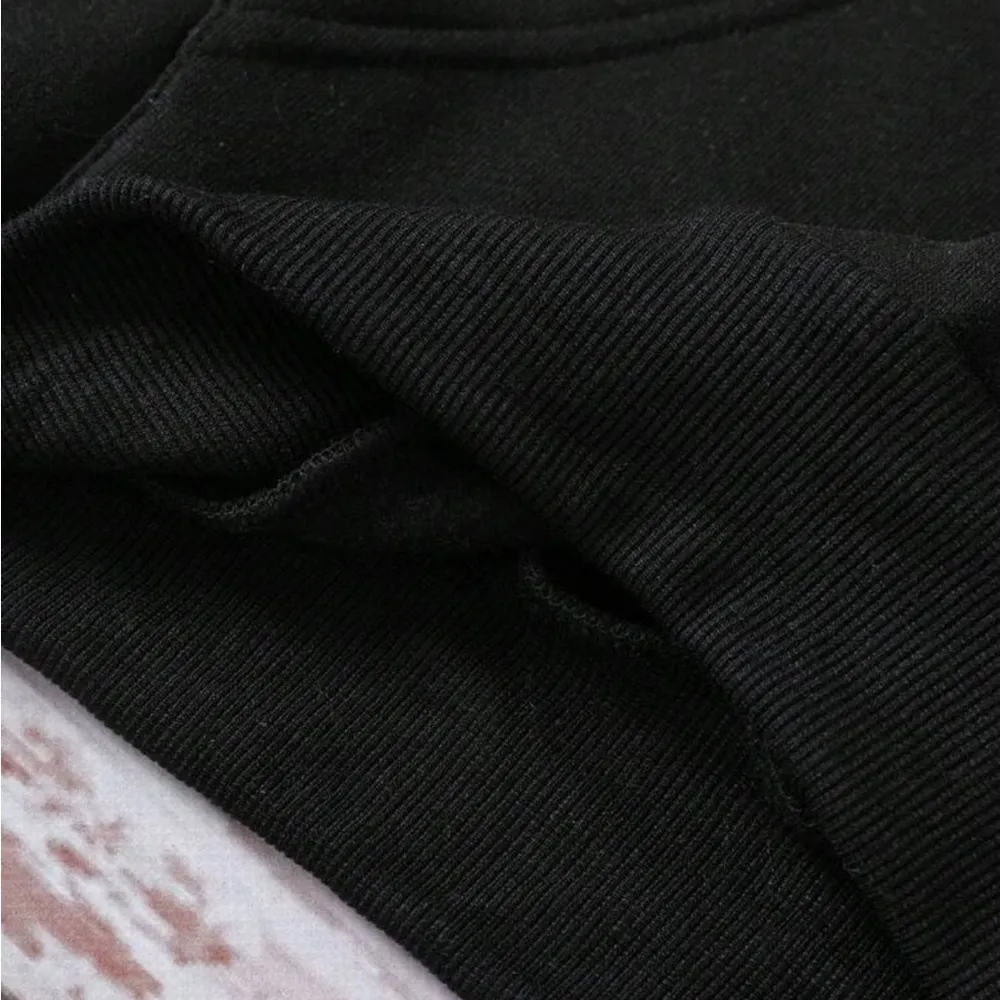 INAWLY Kangaroo Pocket Drawstring Hoodie I'M HERE I'M AWAKE DON'T PUSH IT - Image 5