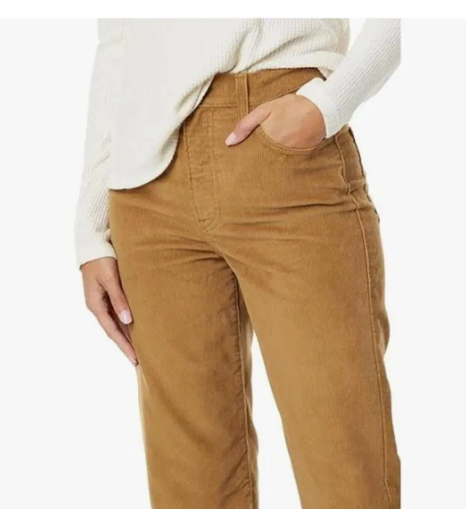 NWT Levi's Women's 314 Shaping Straight Brown Corduroy Jeans 28X30 - Image 2