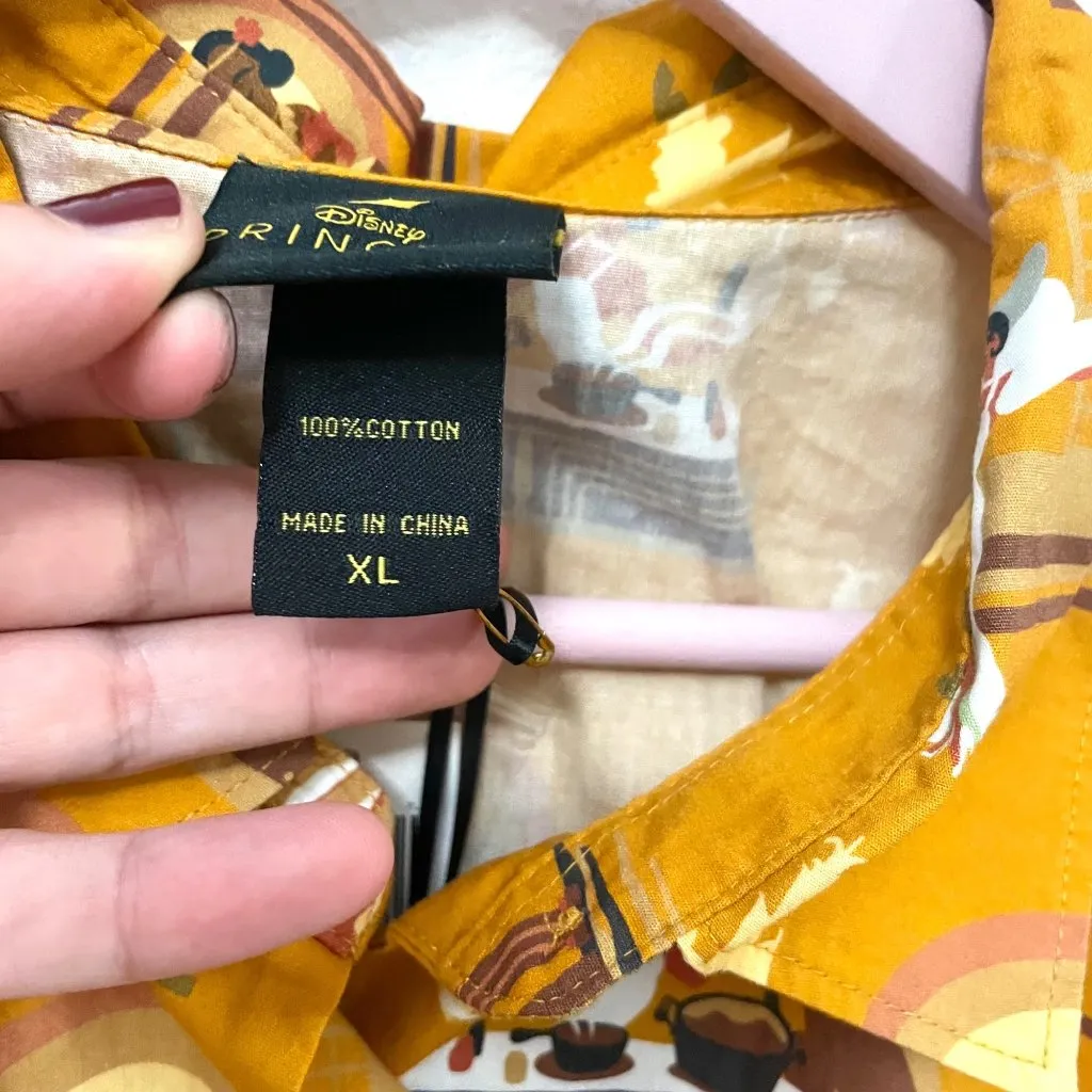 NWT Disney The Princess and the Frog Tiana's Palace Allover Print Women's Top XL - Image 4