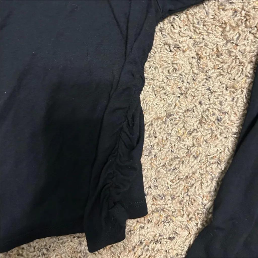 Classic Black Long Sleeve Women's Top - Image 3