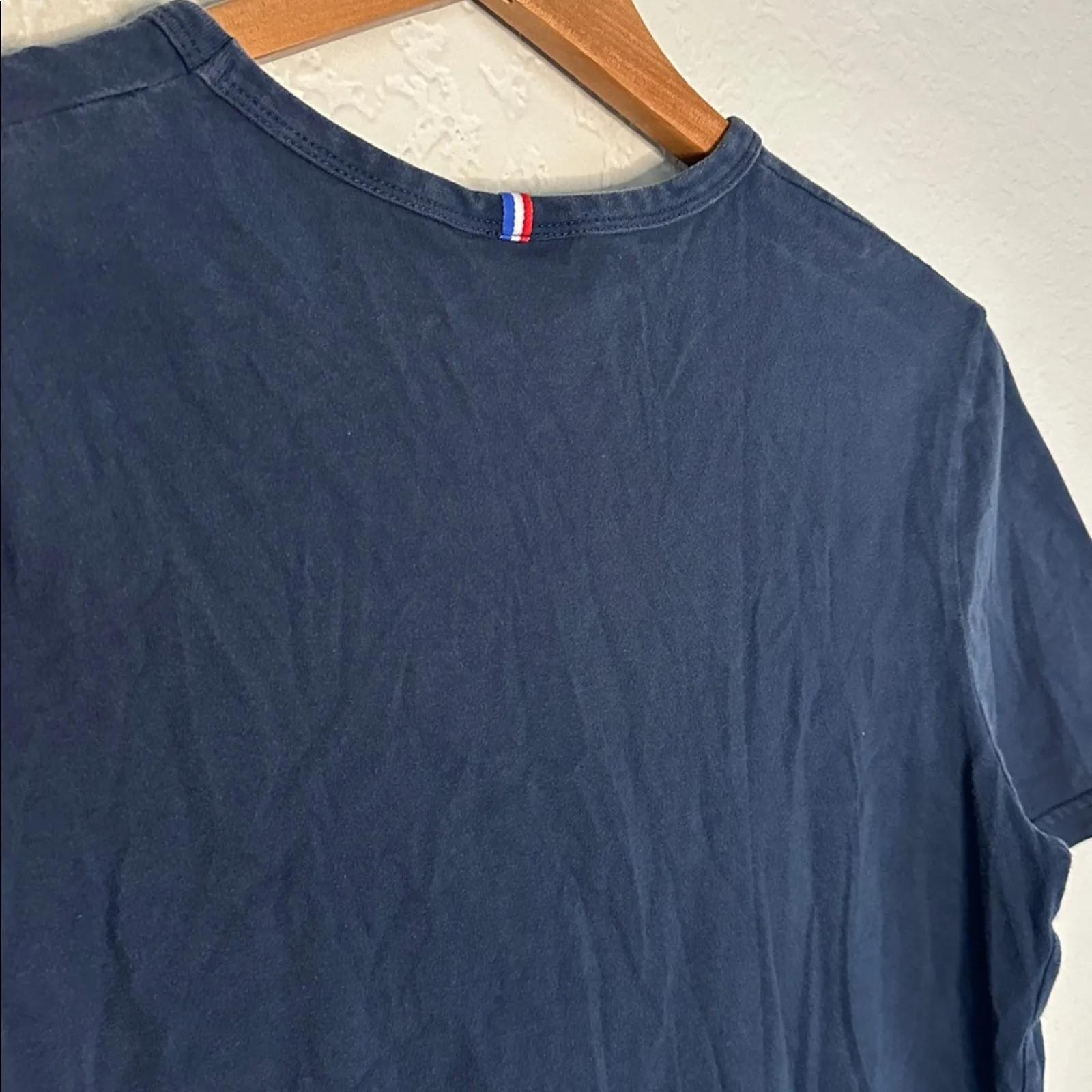 Le Coq Sportif Navy Blue Essential Tee T - Image 7