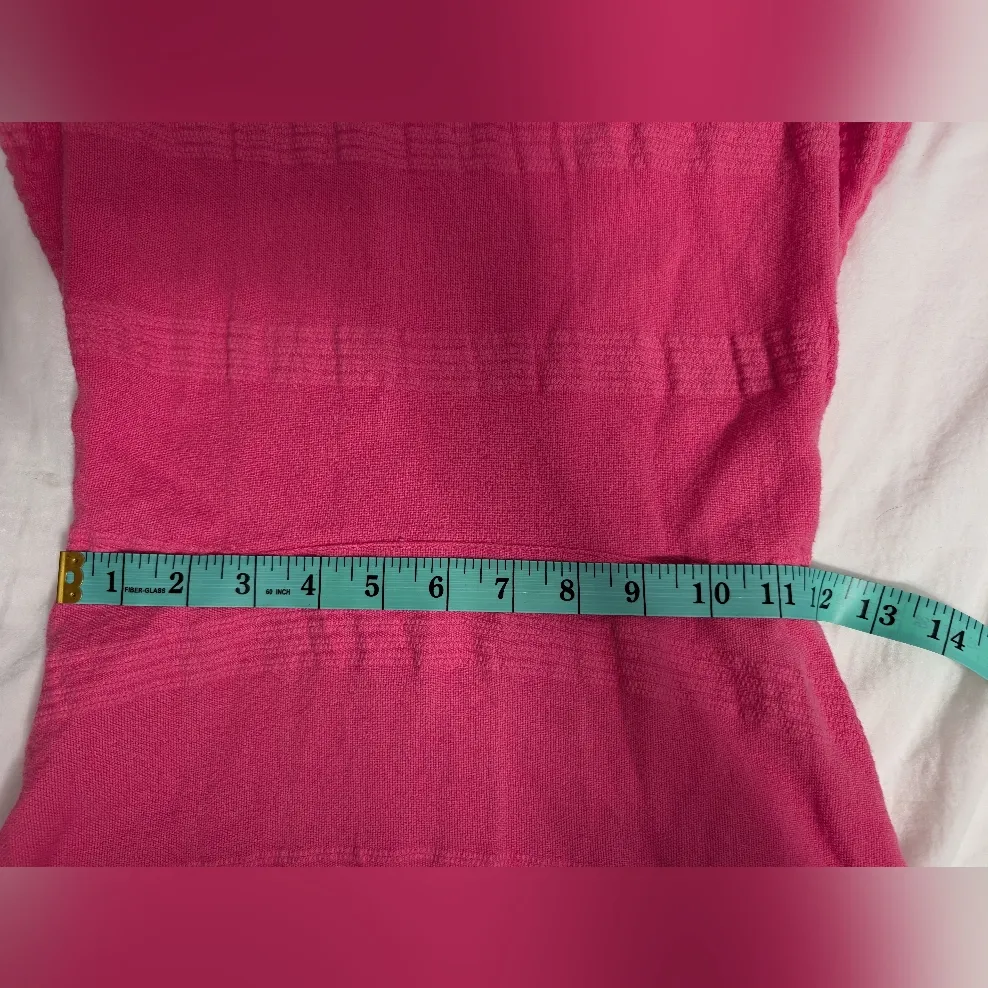 Free People Cap Sleeve Swim Cover Up Dress Small Pink - Image 6