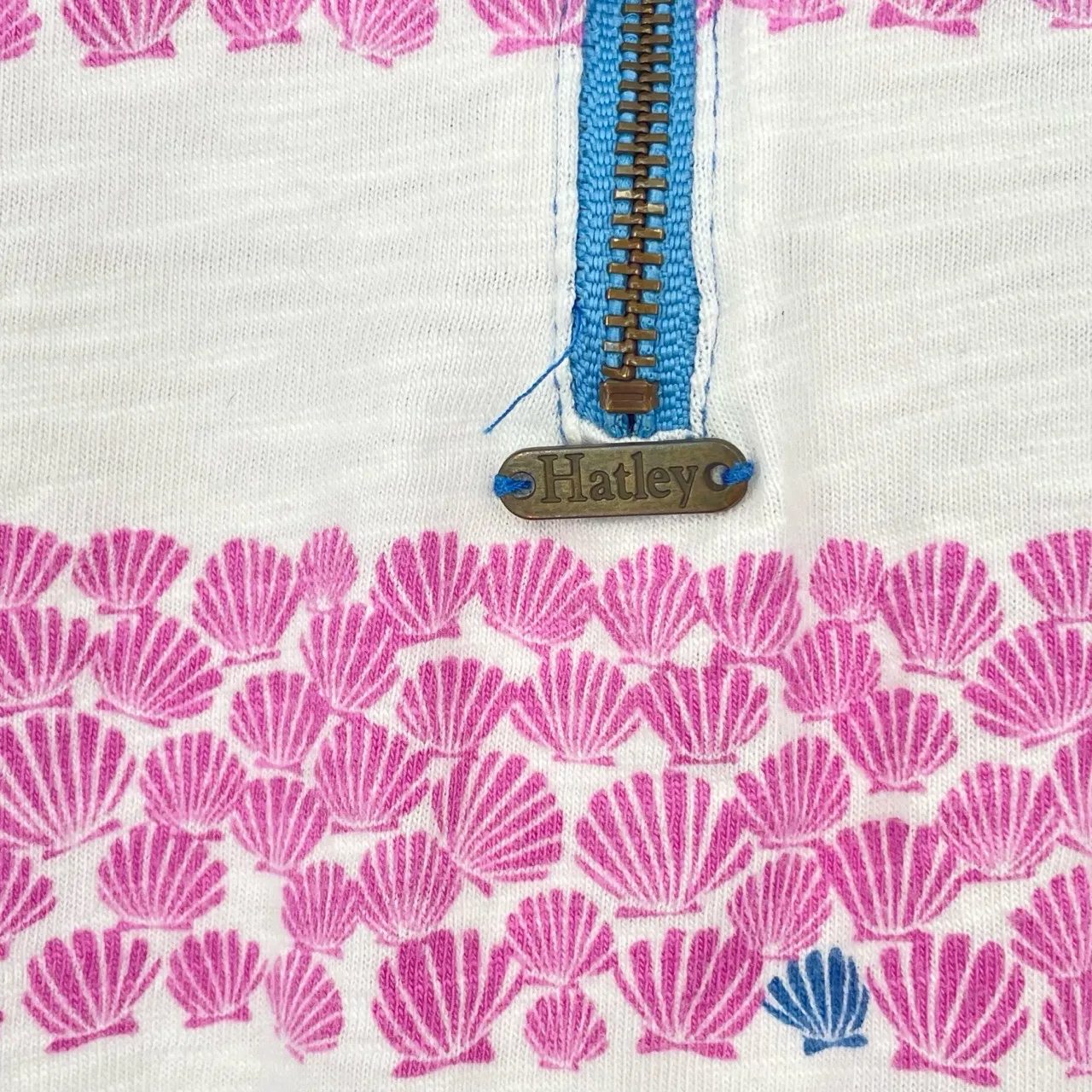 2/30$ Hatley Womens Short‎ Sleeve Summer Crew Neck Seashell Mini Dress Small Pink Size undefined - Image 5