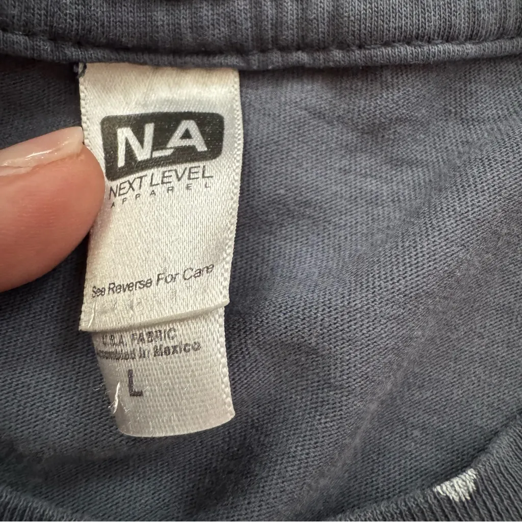 NEXT LEVEL APPAREL unisex tee shirt, size L - Image 6