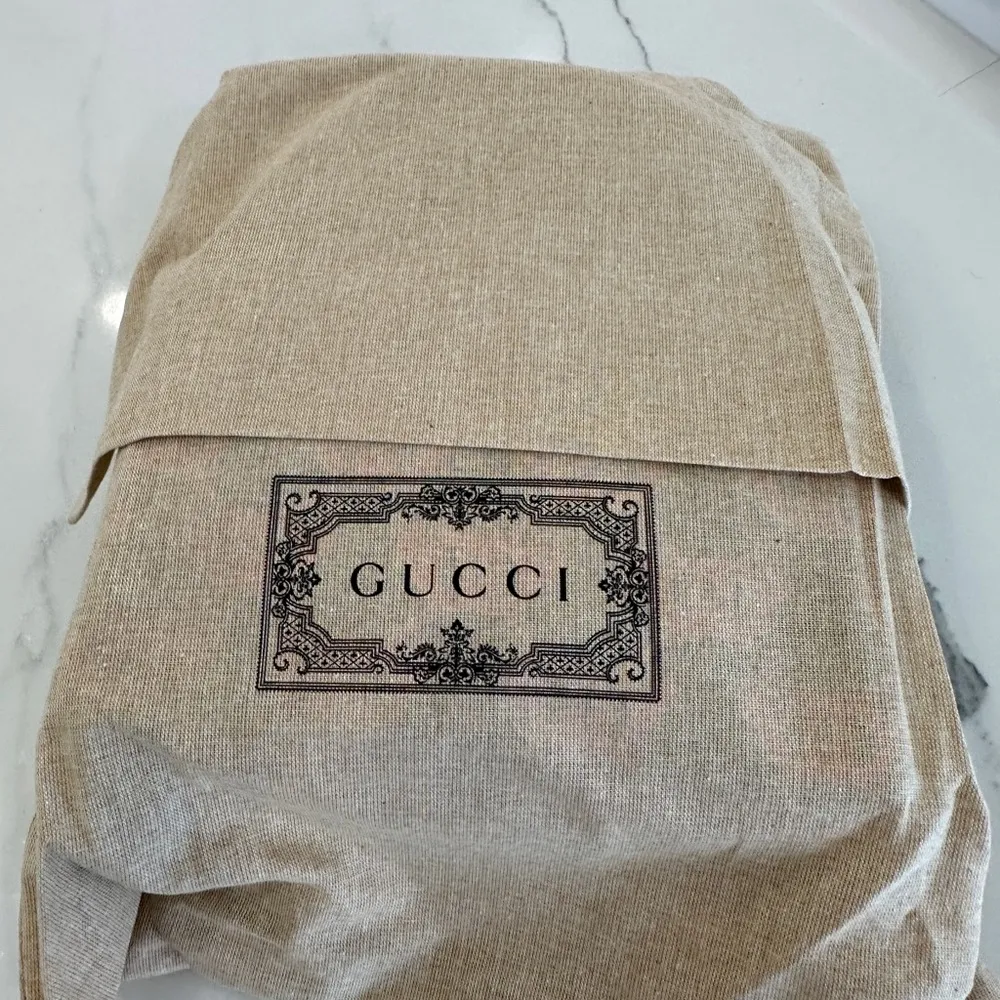 Gucci  Interlocking GG Logo Print Backpack - Image 9