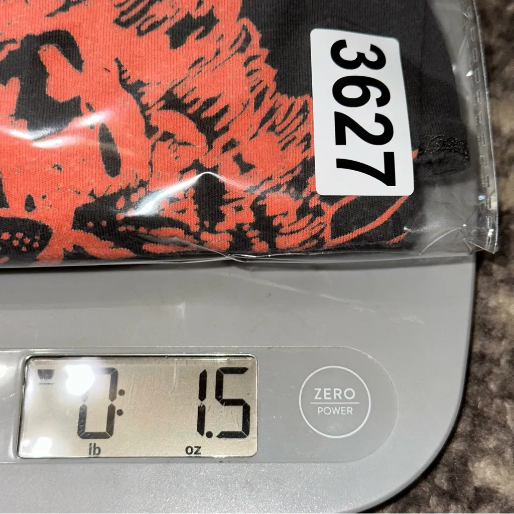 Chaser Women’s Size S Faded Black Orange Easy Tiger Sleeveless Tank Top - Image 6