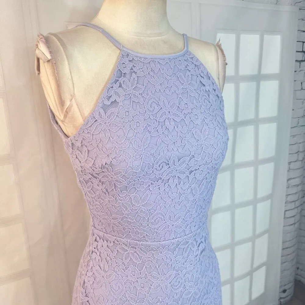 Lulu’s Magic of Love Lavender Lace Bodycon Dress size small - Image 5
