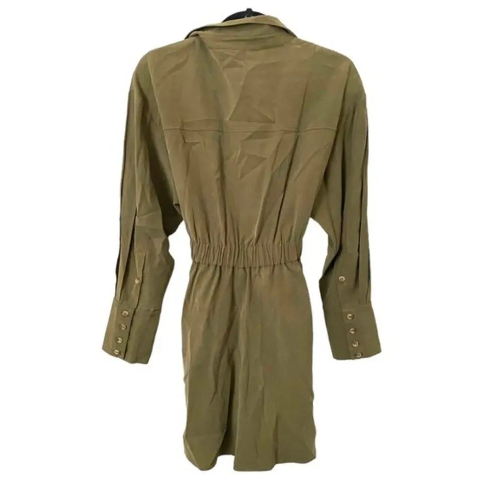 ZARA‎ Belted Mini Dress Sz M - Image 3