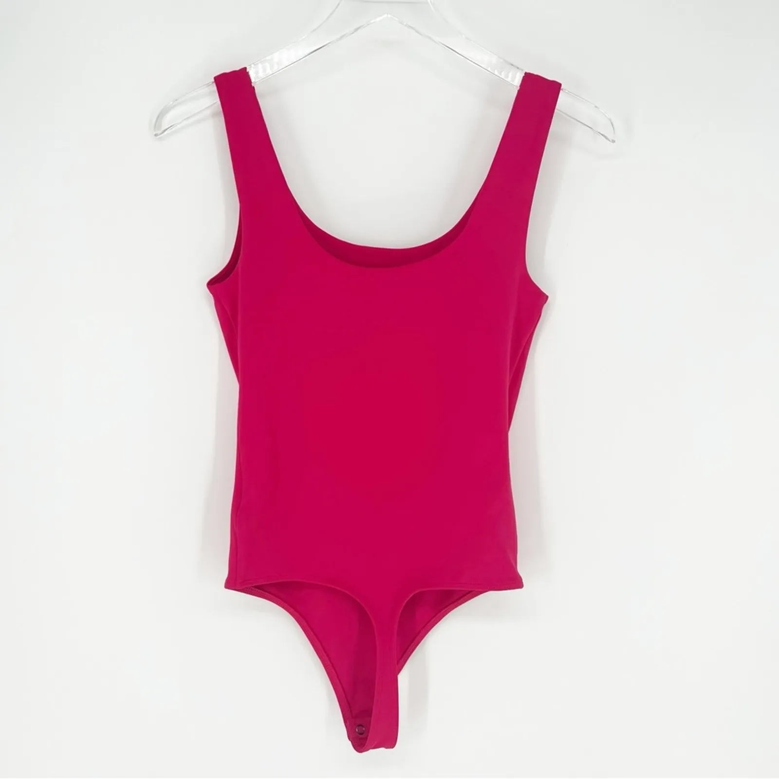 Express Body Contour Compression Bodysuit XS‎ Pink - Image 4