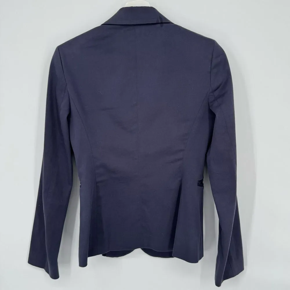 United Colors of Benetton Hungary Three Button‎ Navy Blazer EU 38 US 8 - Image 2