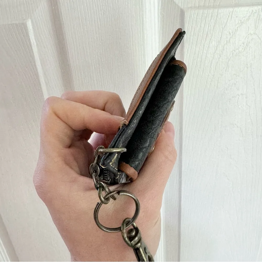 NWOT 90’s Esprit Vintage card holder keychain wallet pouch - Image 9