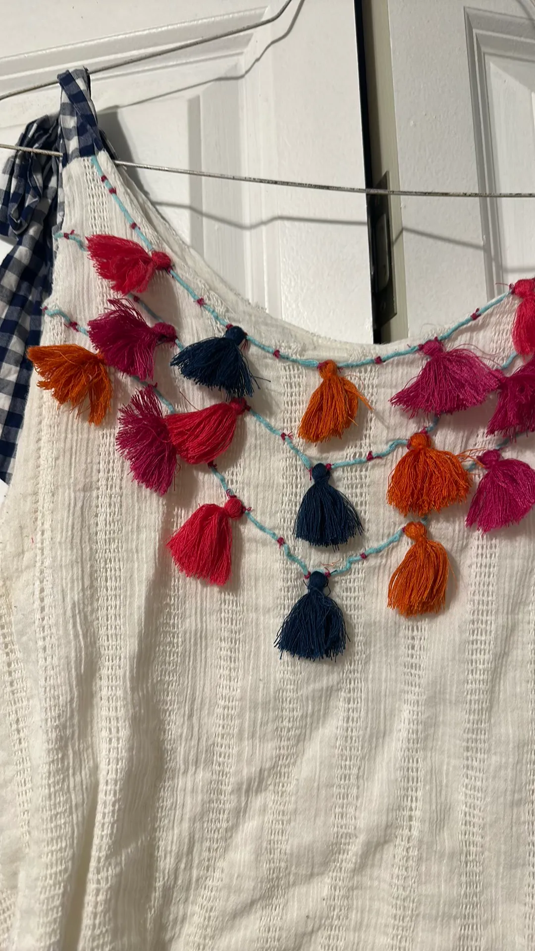 tie strap sleeveless top  - Image 4