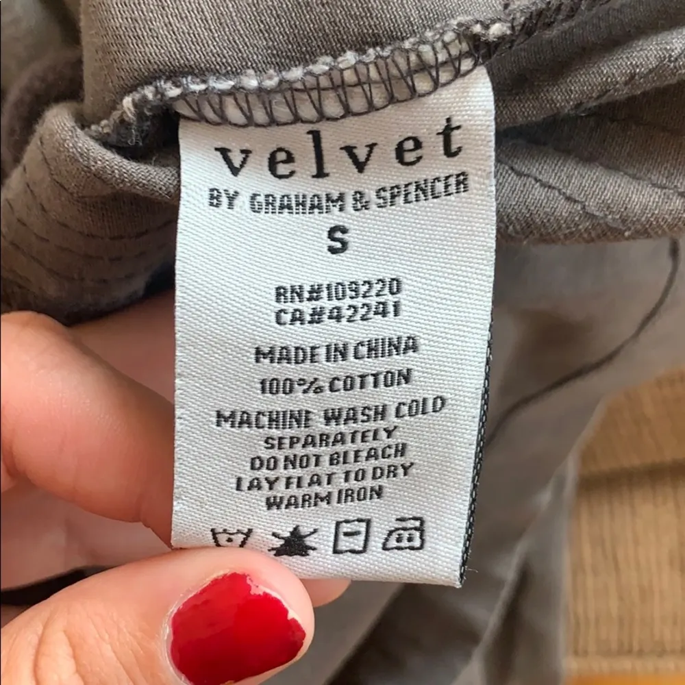 Velvet by graham and spencer brown army cargo jacket! - Image 3