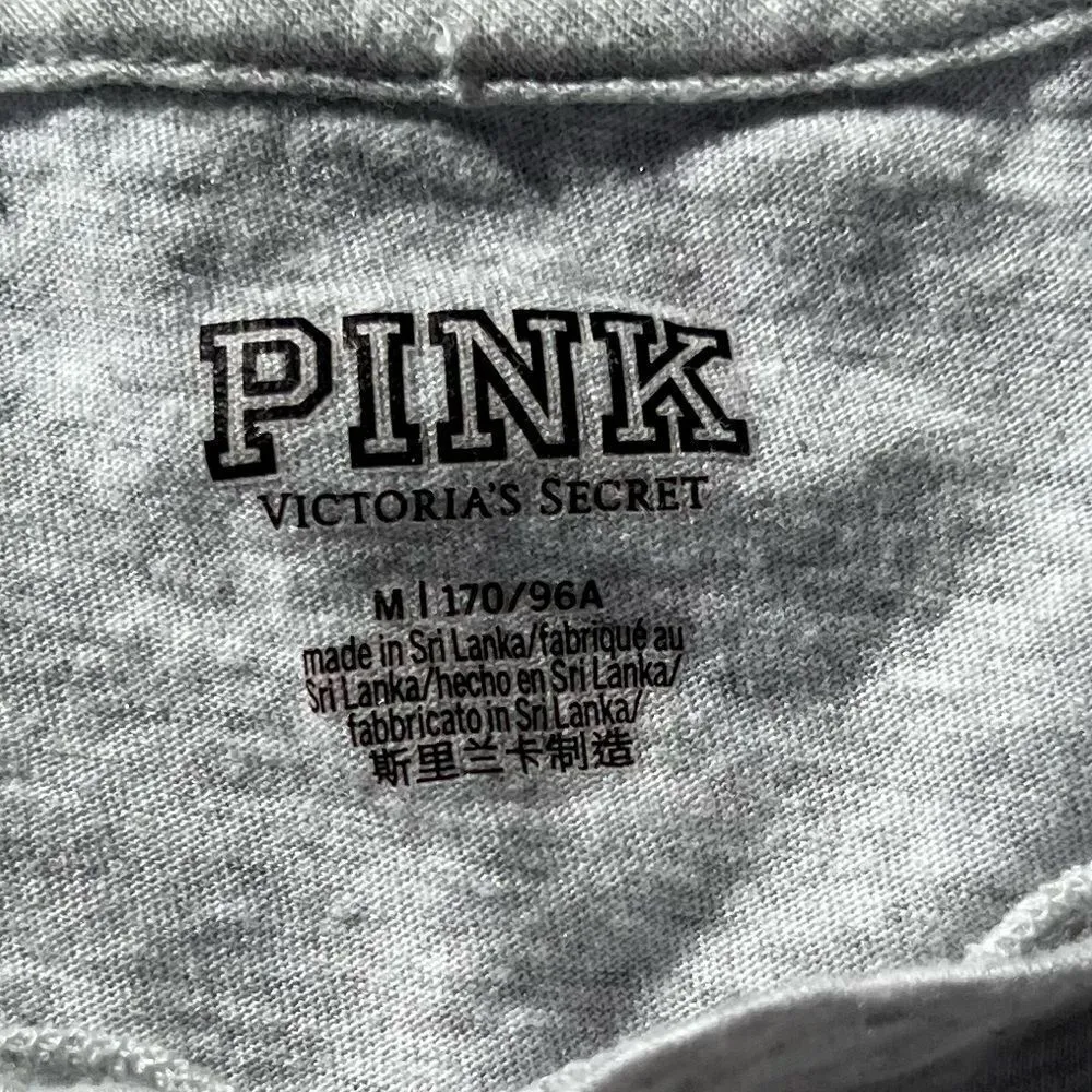 Victoria’s Secret PINK Feeling Merry Holiday Crop Top Women’s Medium - Image 4