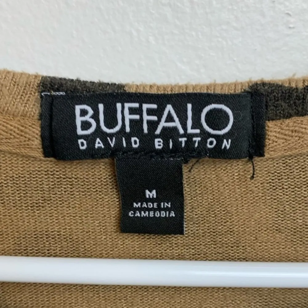 Buffalo David Bitton Leopard Print Crew Neck Sweater - Image 5