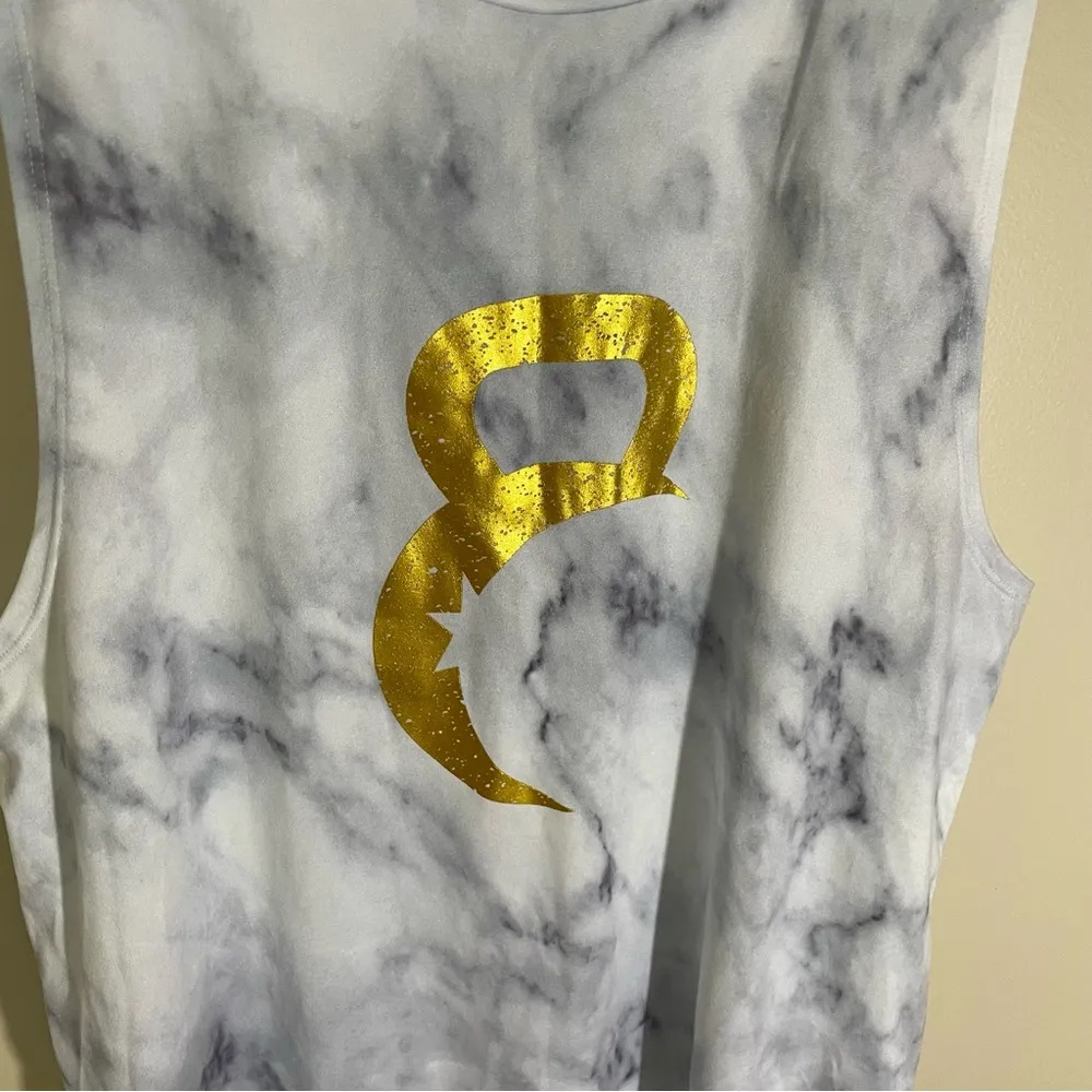 Zyia Hendrix Marble Print Kettleball Tank - Image 4