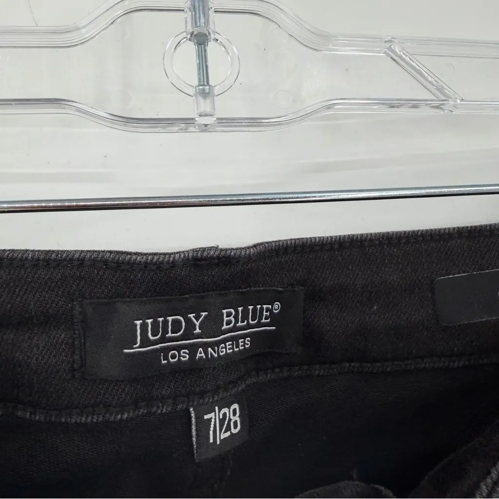 Judy blue black flare leg jeans 7/28 - Image 3