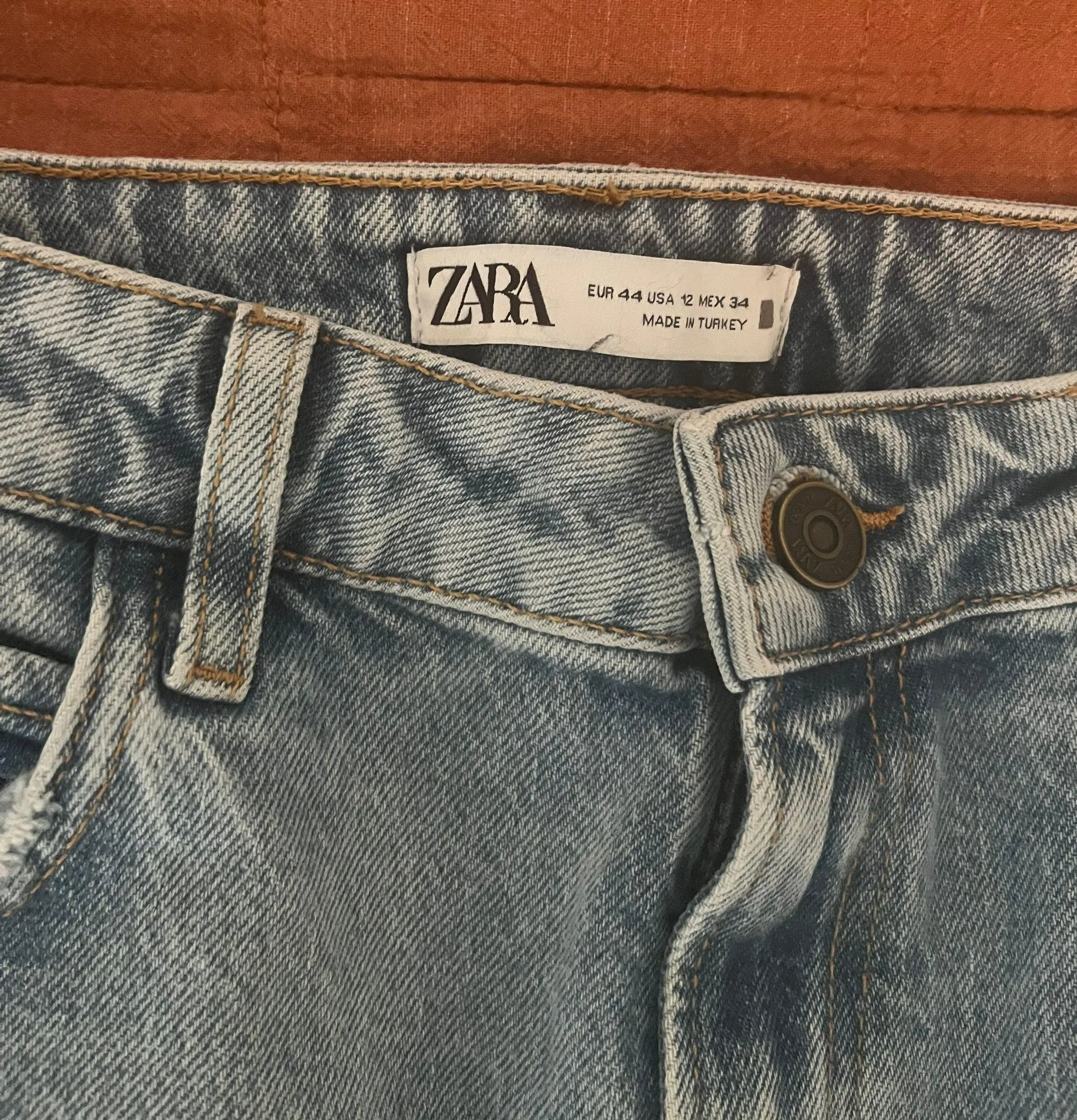 ZARA Bootcut Ripped Jeans - Image 3