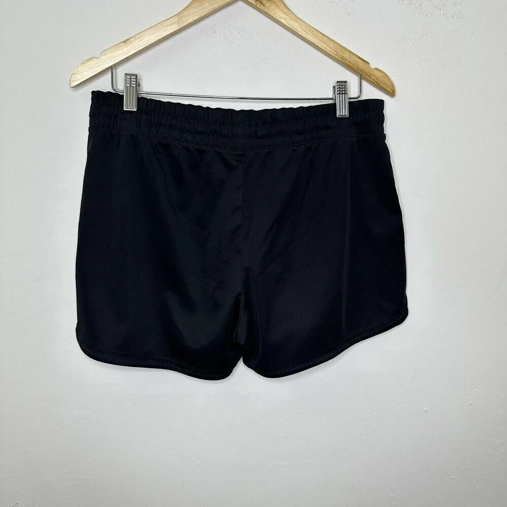 NIKE Dri Fit Shorts Women's‎ Medium Black Blue Running Athletic Gym Training - Image 7