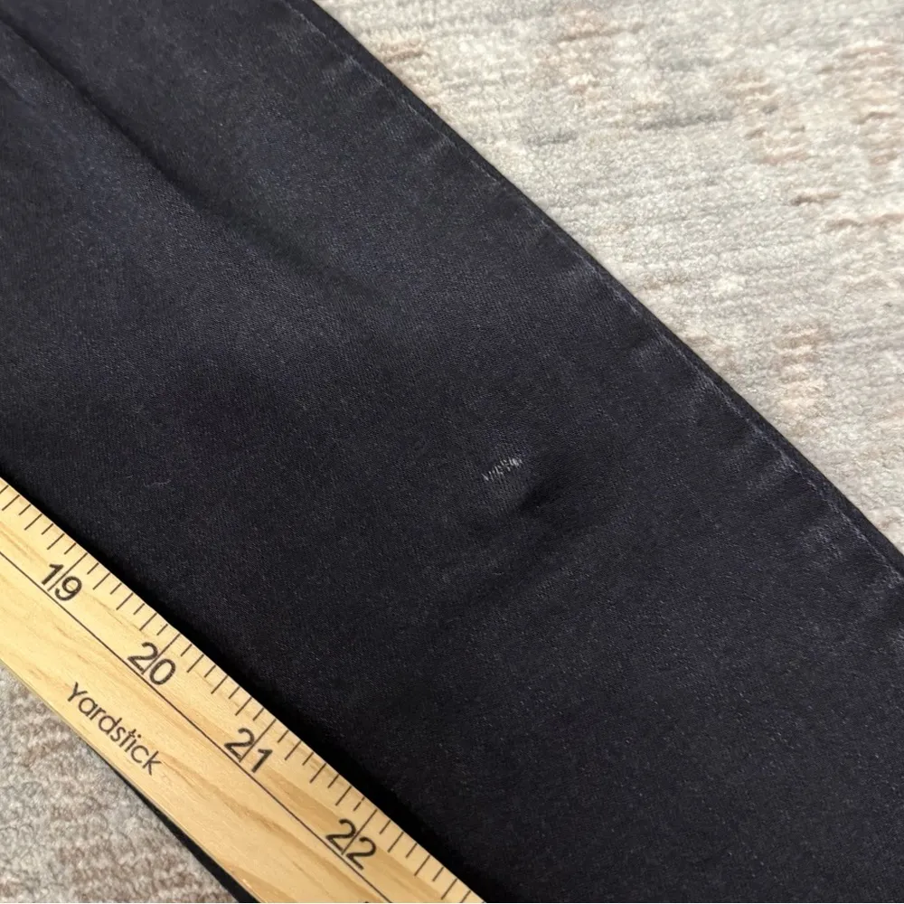 Old Navy Black Ankle Cropped Jeans Skinny Rockstar Distressed Jeans Tall - Image 9