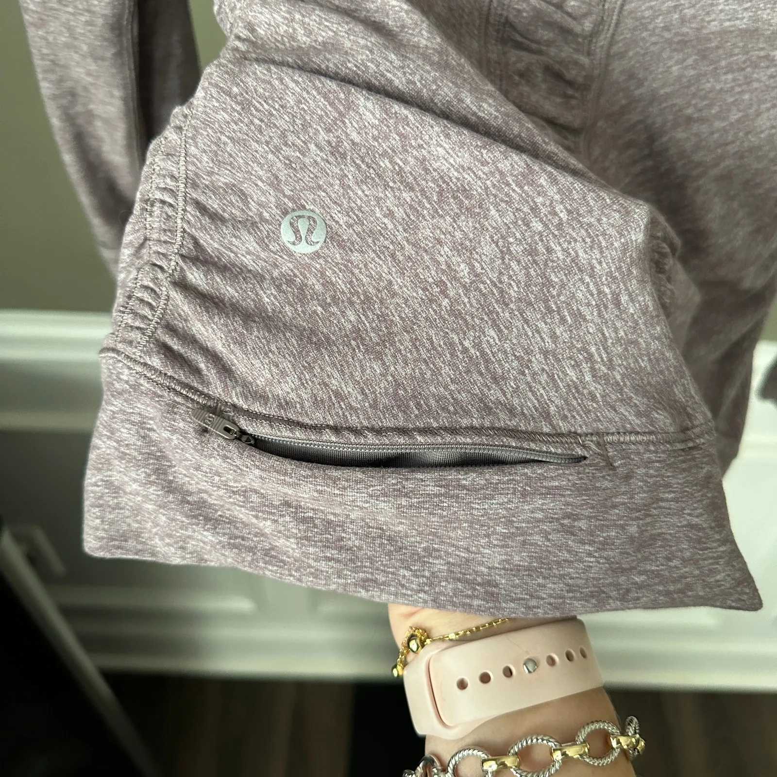 Lululemon Cyprus Kiss 1/2 Zip Pullover Size 4 - Image 5